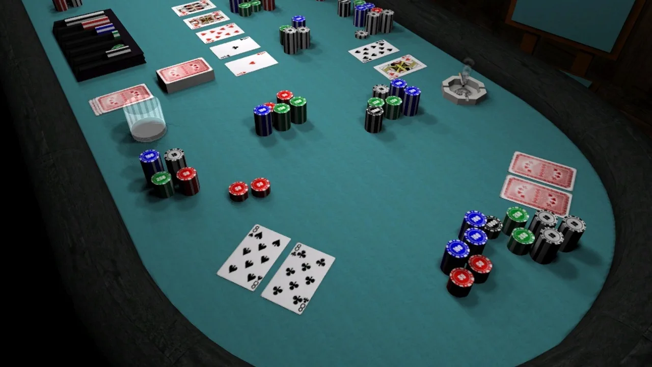 Poker Table Hd map image